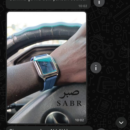 ⌚ Montre SABR™ COLORS EDITION — Le temps avec sens