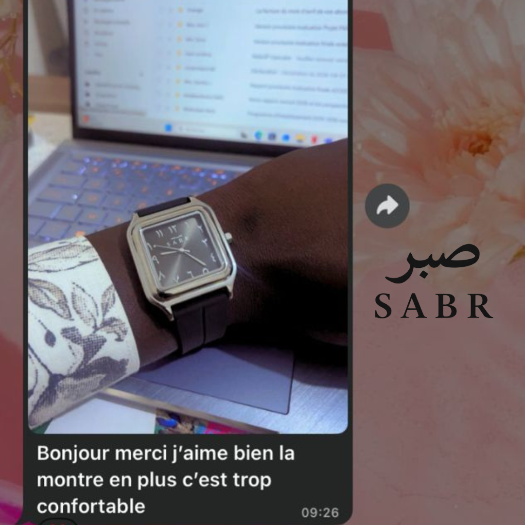⌚ Montre SABR™ COLORS EDITION — Le temps avec sens