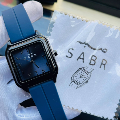 Montre BLEU Élégante SABR™ – Discipline & Style au Quotidien