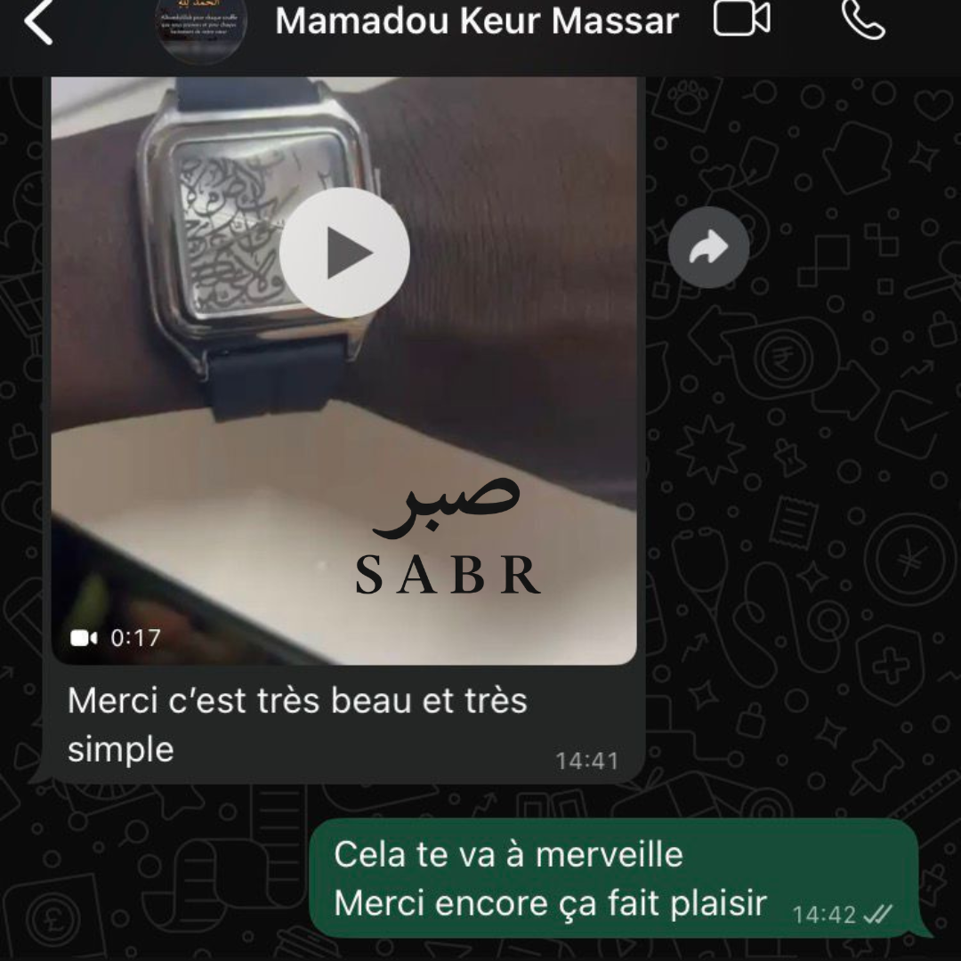 ⌚ Montre SABR™ COLORS EDITION — Le temps avec sens