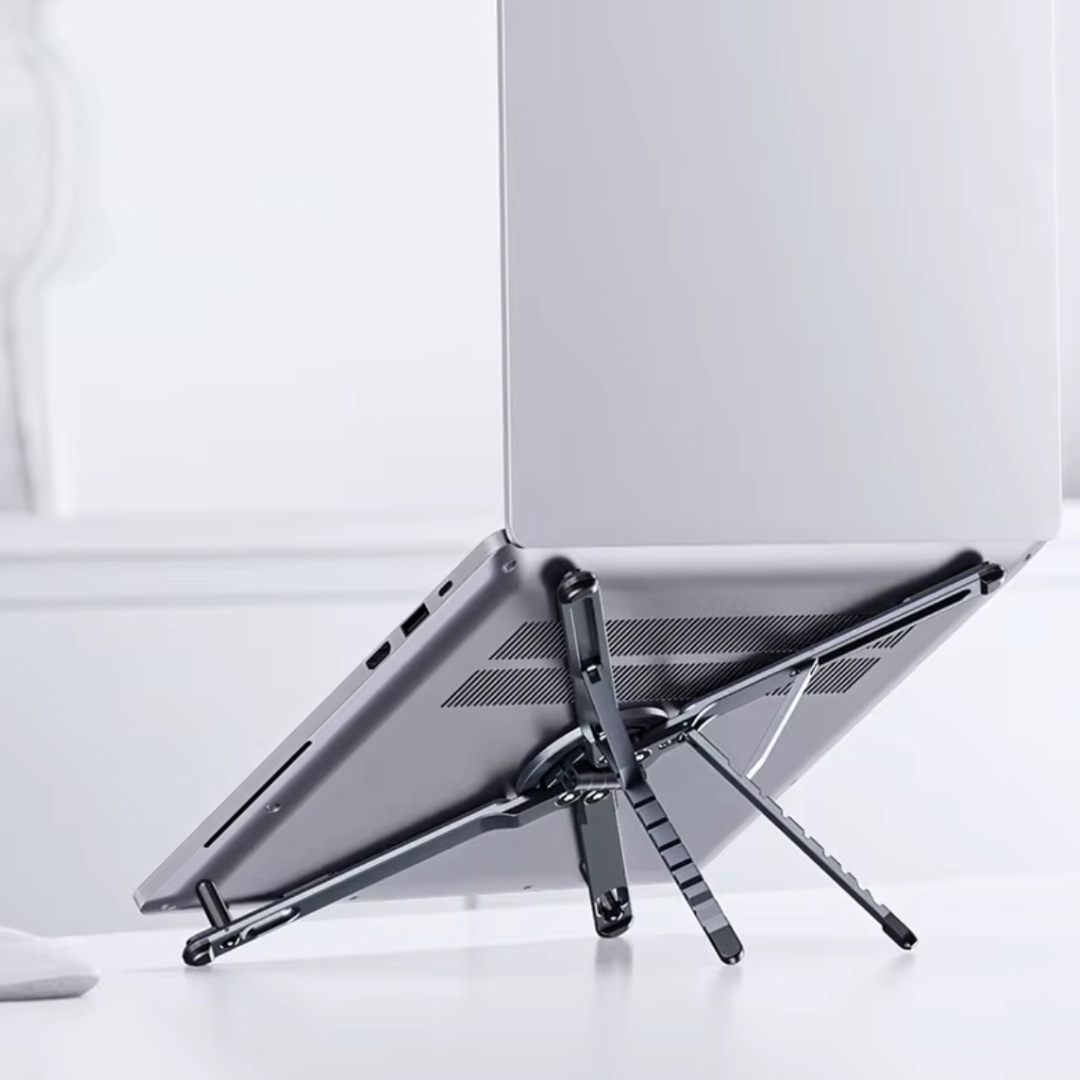 WaraStand Pro™ – Support magnétique pliable 4-en-1 en alliage d’aluminium Pliable & Design Premium