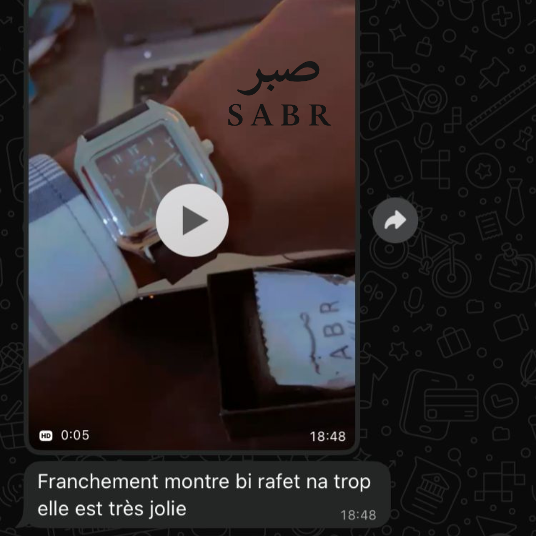⌚ Montre SABR™ COLORS EDITION — Le temps avec sens