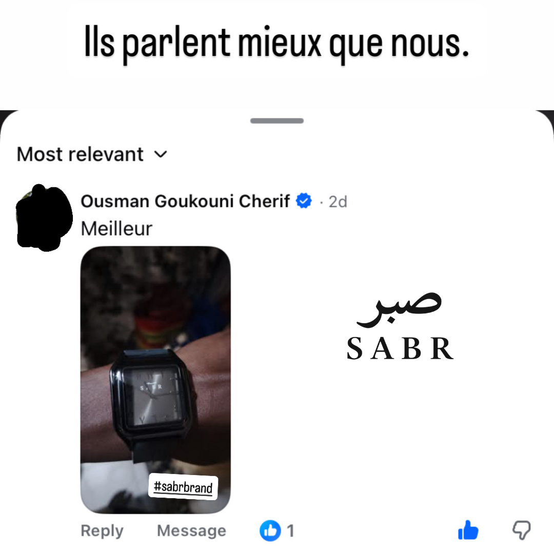 ⌚ Montre SABR™ COLORS EDITION — Le temps avec sens