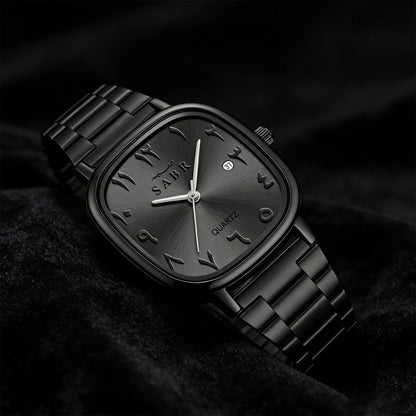 Montre SABR™ Prestige – Montre élégante avec chiffres arabes et bracelet acier