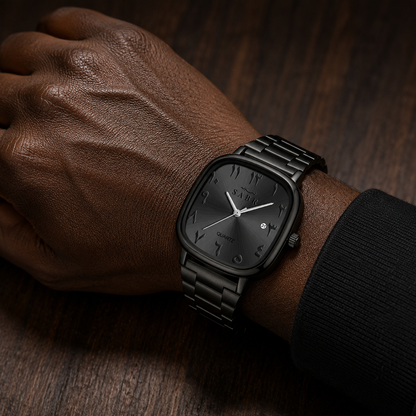 Montre SABR™ Prestige – Montre élégante avec chiffres arabes et bracelet acier