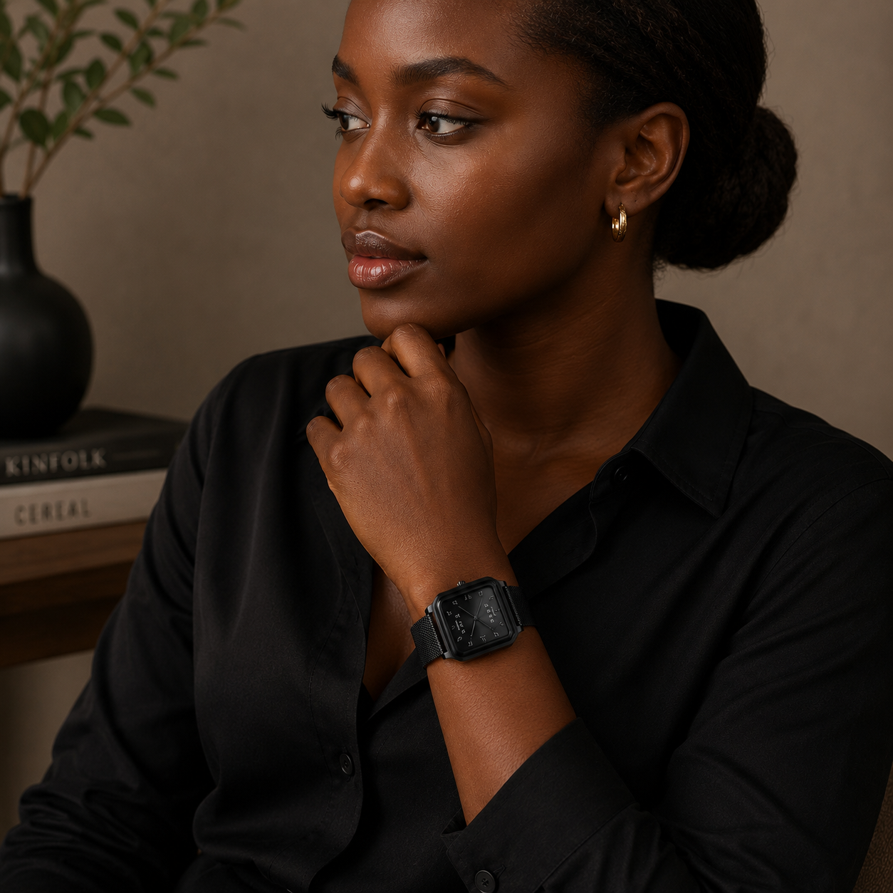 ⌚ Montre SABR™  BRACELET EN ACIER STOCK LIMITE — Le temps avec sens