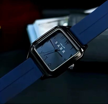 Montre BLEU Élégante SABR™ – Discipline & Style au Quotidien