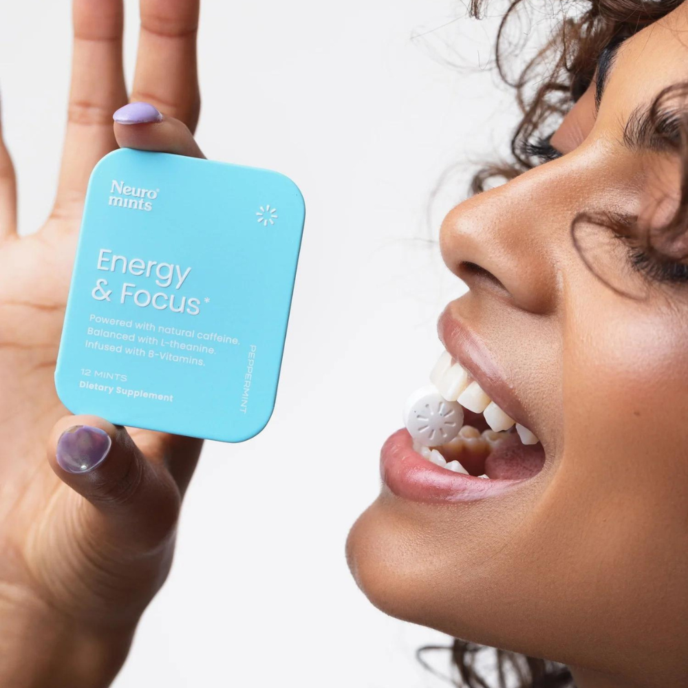 Neuro Mints™ | Sugar-Free Energy & Focus Mints | Vegan & Gluten-Free