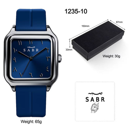 Montre BLEU Élégante SABR™ – Discipline & Style au Quotidien