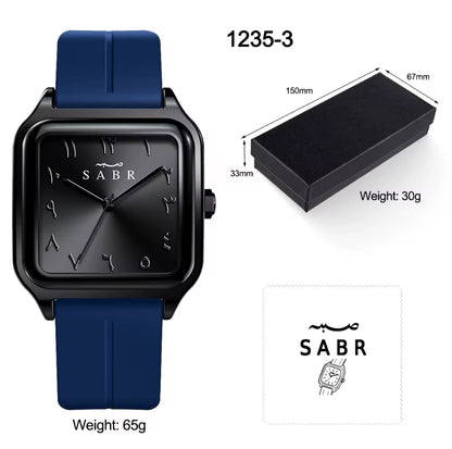 Montre BLEU Élégante SABR™ – Discipline & Style au Quotidien