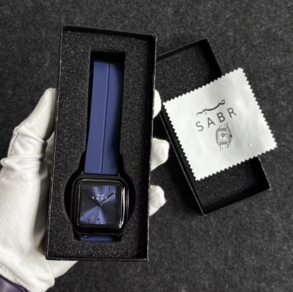 Montre BLEU Élégante SABR™ – Discipline & Style au Quotidien