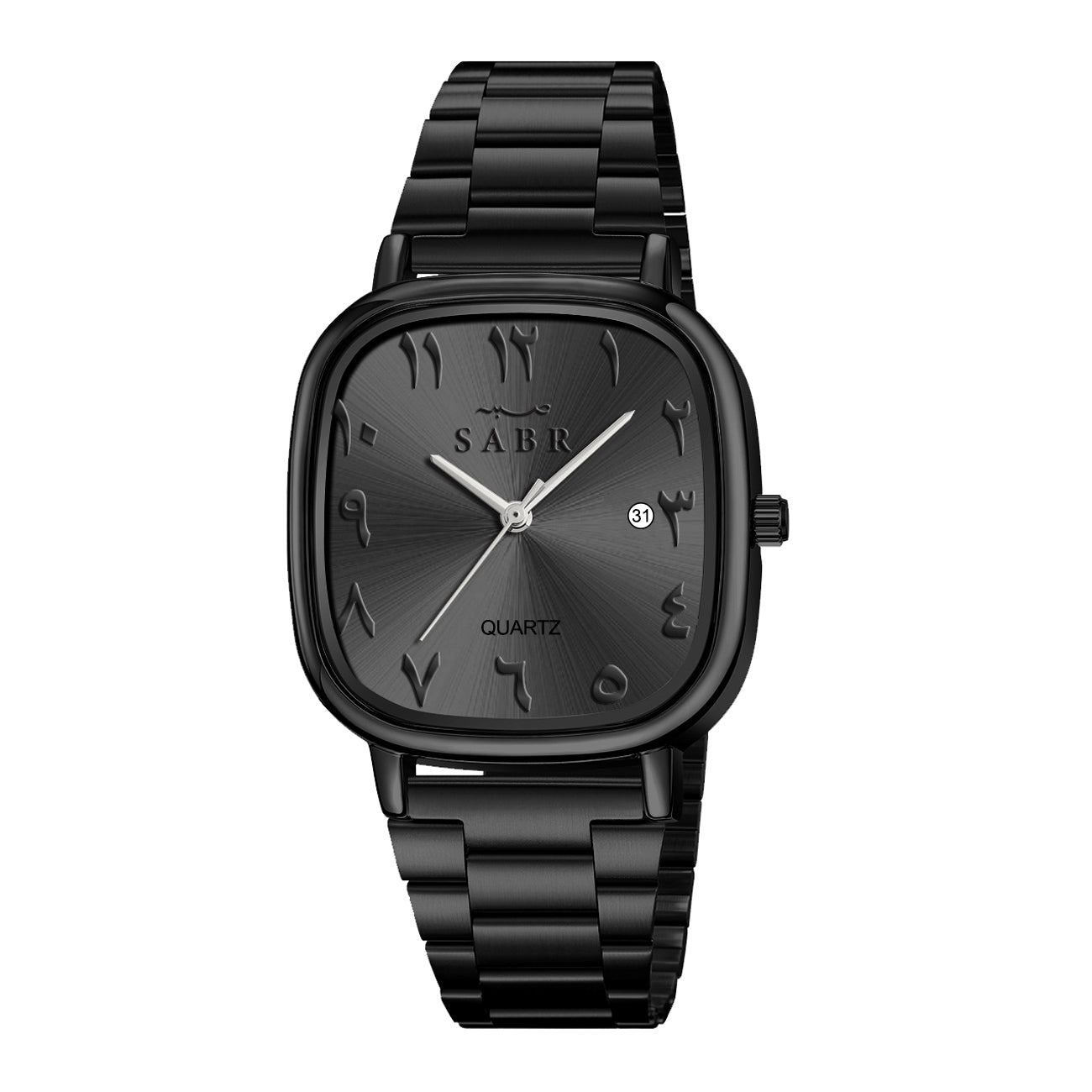 Montre SABR™ Prestige – Montre élégante avec chiffres arabes et bracelet acier
