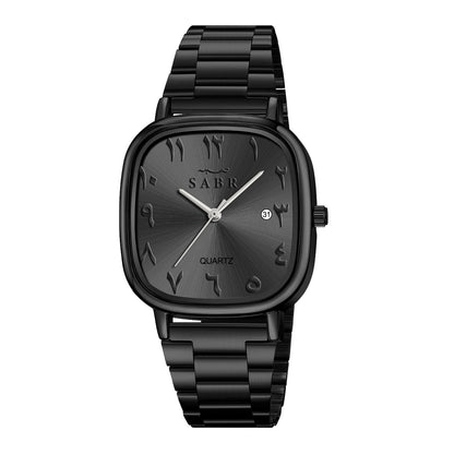 Montre SABR™ Prestige – Montre élégante avec chiffres arabes et bracelet acier